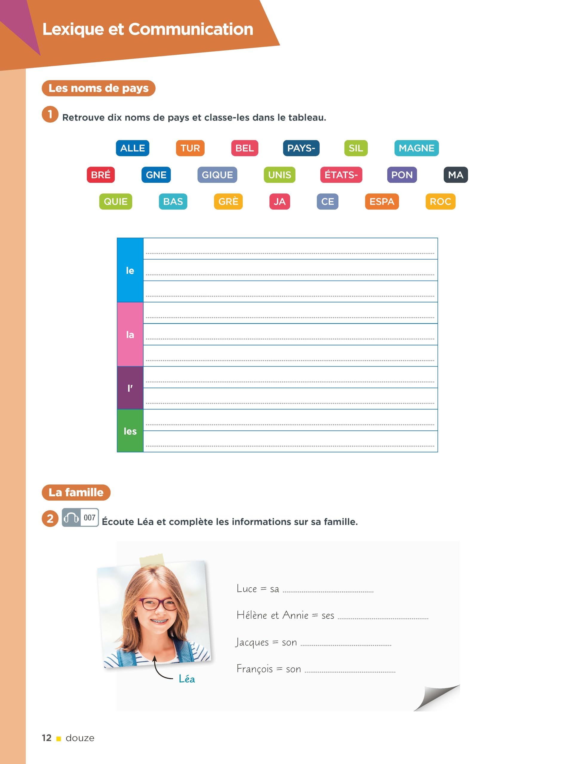Explore 1 A1: Cahier d'activités