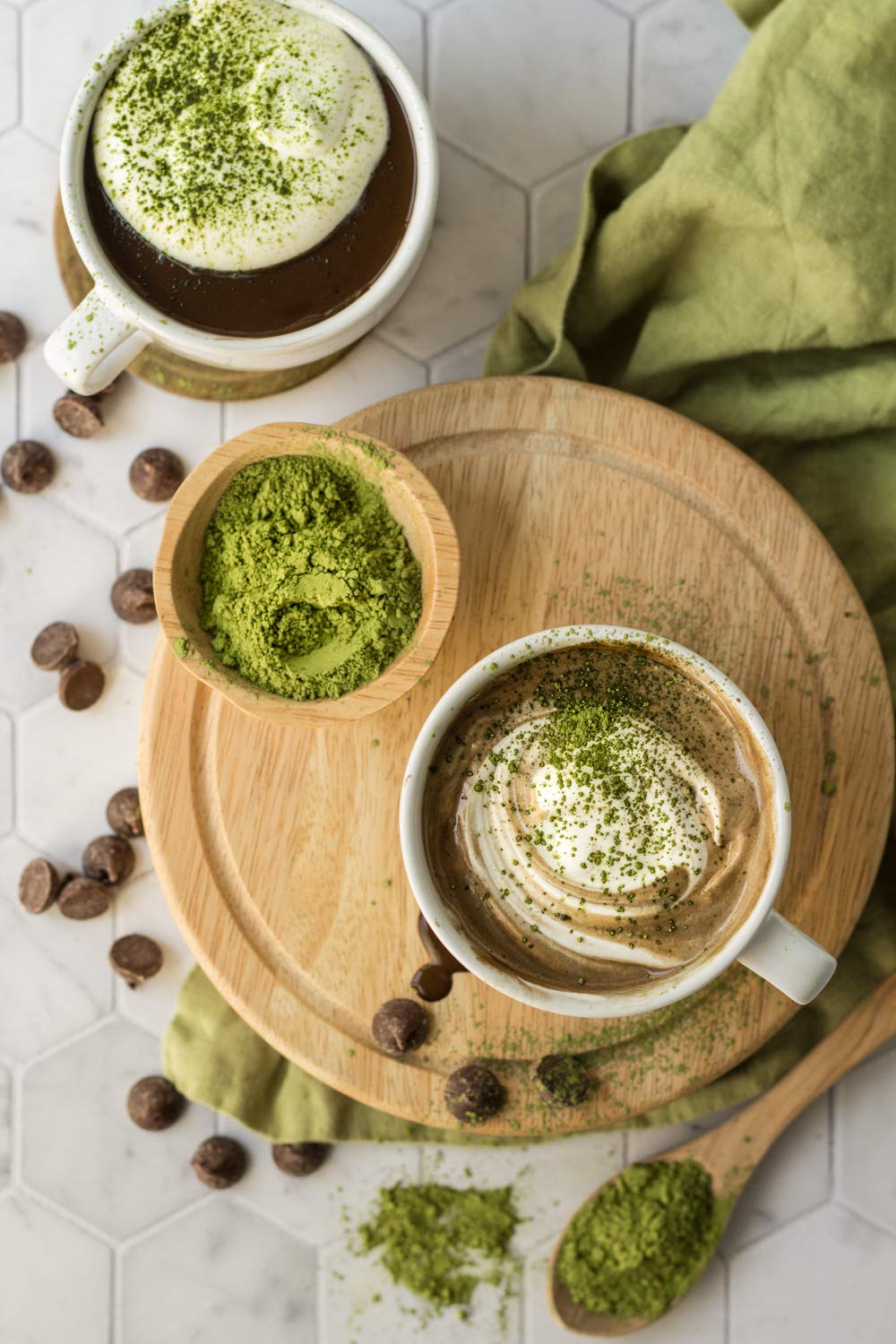 Marmor-Hintergrundbrett Für Fotografie – 2x3 Fuß, Feuchtigkeitsbeständig | Perfekt Für Food-Fotos, Produktbilder & Social Media