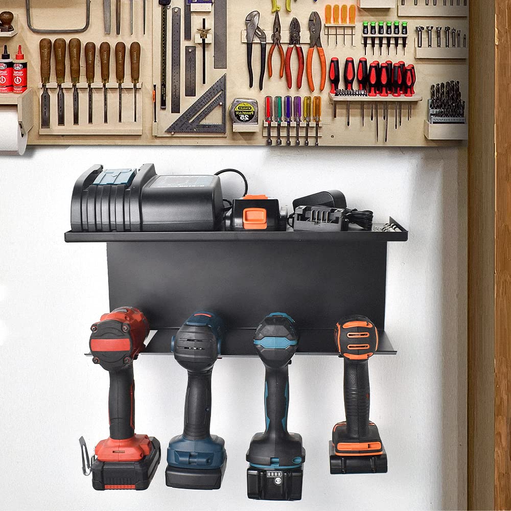 Eawfgtuw Batteriehalter – 6 Stück Wandhalterung Für Einhell Power X-Change 18 V, ABS Rot, Platzsparendes Aufbewahrungsregal Eawfgtuw Batteriehalter – 6 Stück Wandhalterung Für Einhell Power X-Change 18 V, ABS Rot, Platzsparendes Aufbewahrungsregal