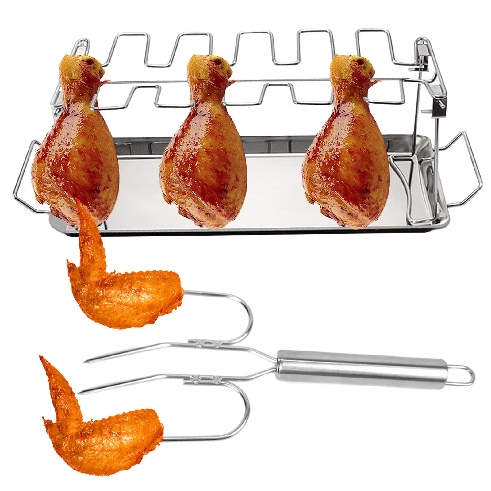Porte-cuisses de volaille pour éviter la viande brûlée lors d'un barbecue