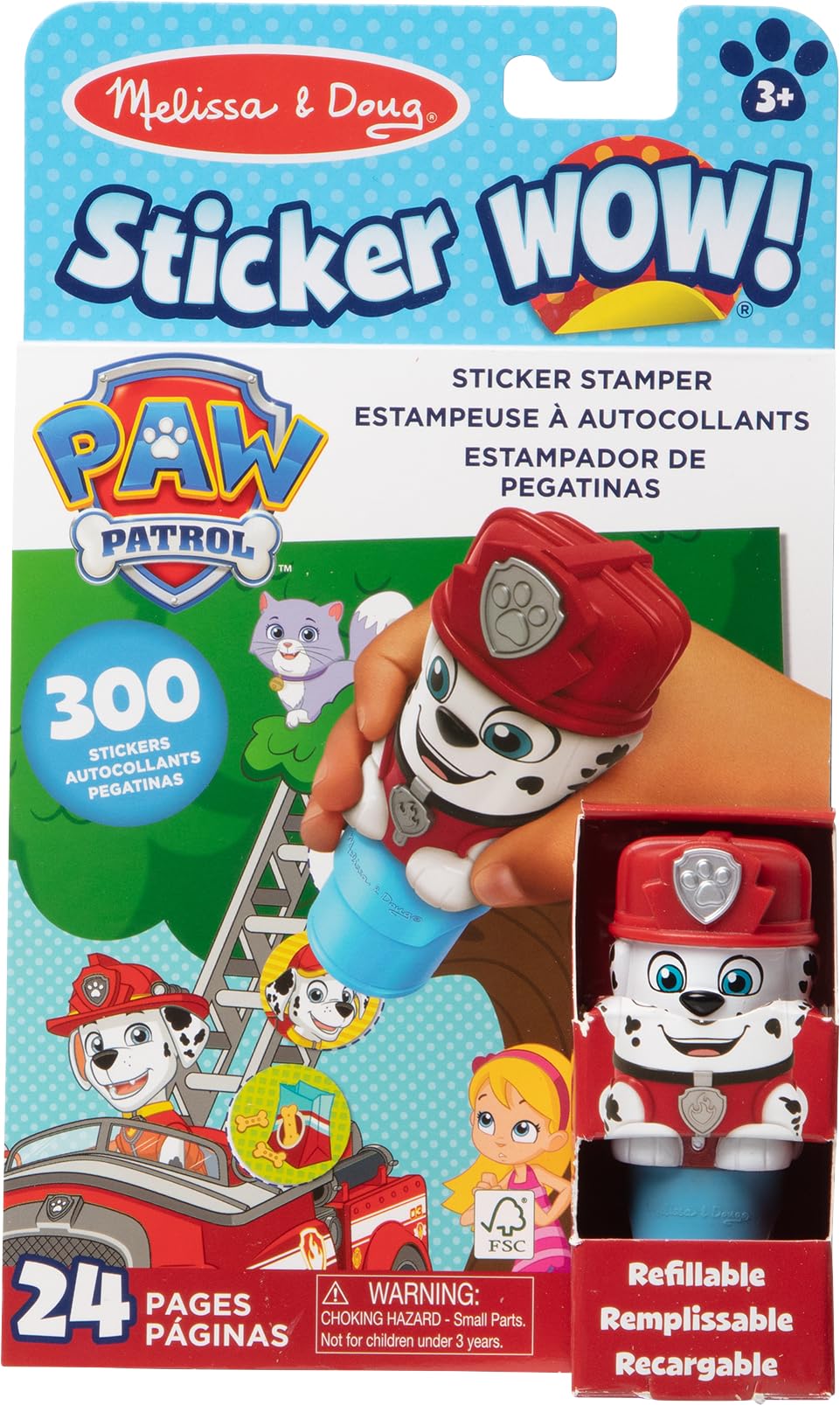 Melissa & Doug ActvtPd n StckrStmp Marsh