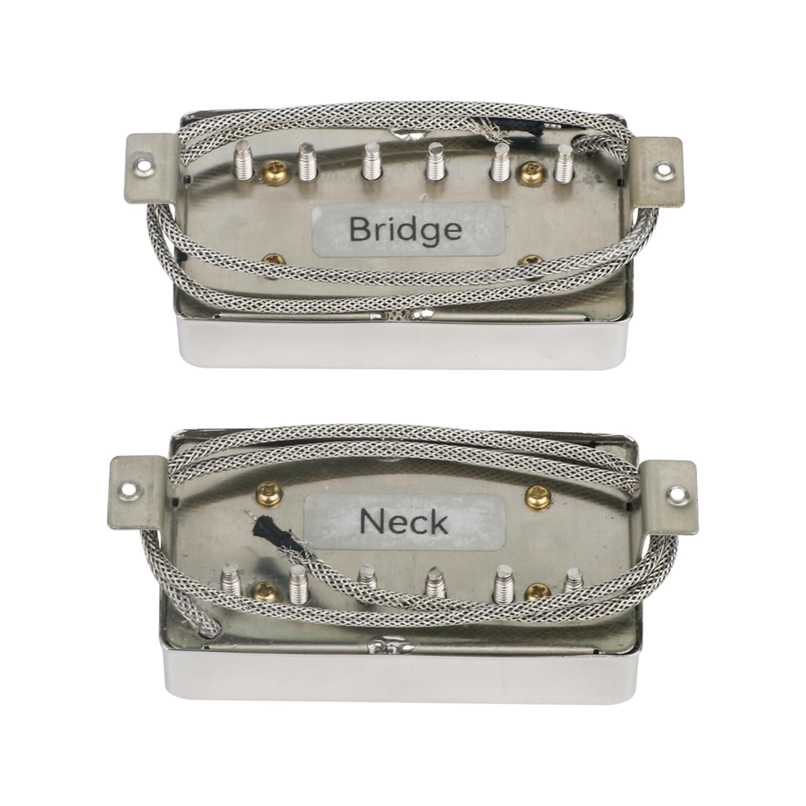Alnico 2 Classic 57+ Guitare Humbucker Pont et Cou pour Guitare Style Les Paul Chrome