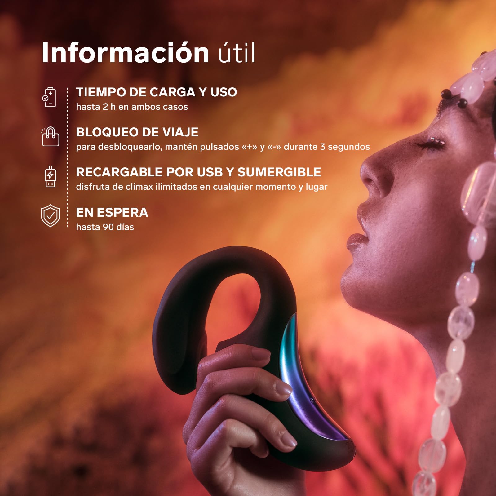 ENIGMA Double Sonic de LELO, Masajeador de Triple Estimulación Femenino con Aplicación por Bluetooth, 8 Modos de Placer y 2 Modos Adicionales (Cyber Purple)