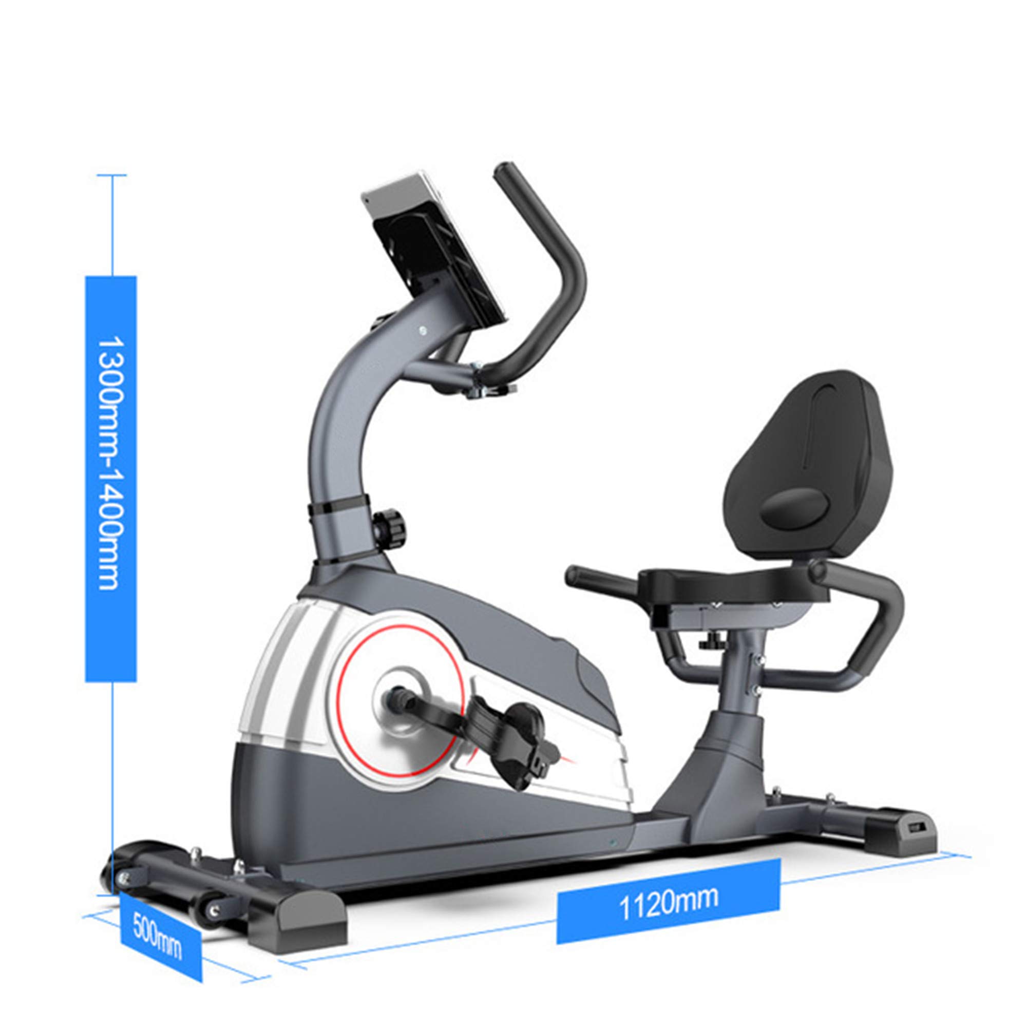 Domowy Rower Treningowy Poziomy, Rower Do Jazdy Na Rowerze Stacjonarnym, Rower Treningowy Z PedałAmi, Rower Spinningowy Ze Sterowaniem Magnetycznym, Do Domowego Treningu Cardio
