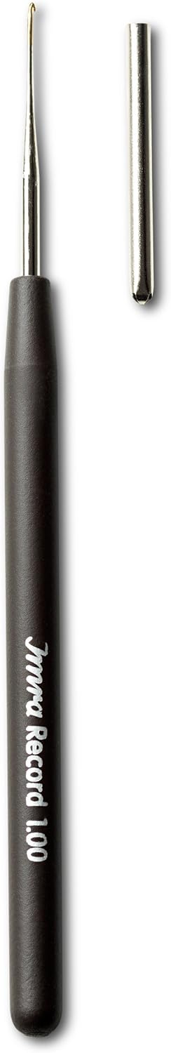 Prym Yarn Crochet Hook, Steel, Silver, 1 mm