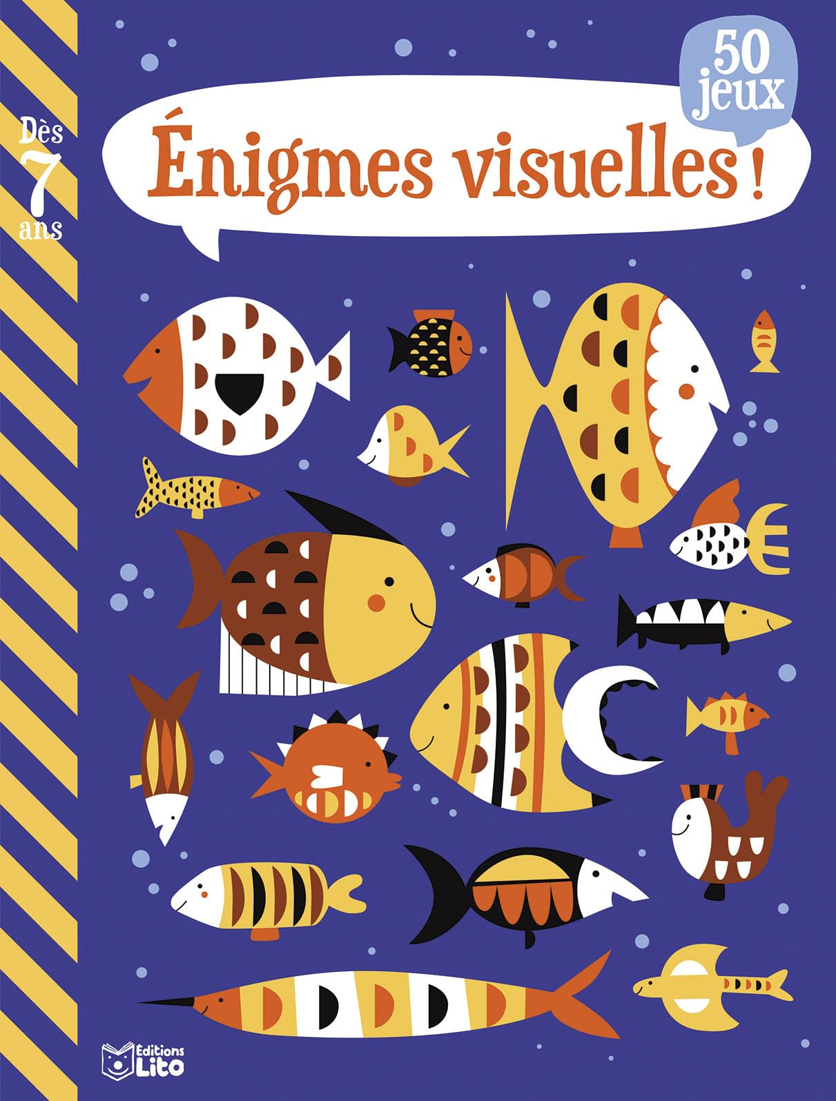 LIVRE JEUX ENIGMES VISUELLES: 50 jeux