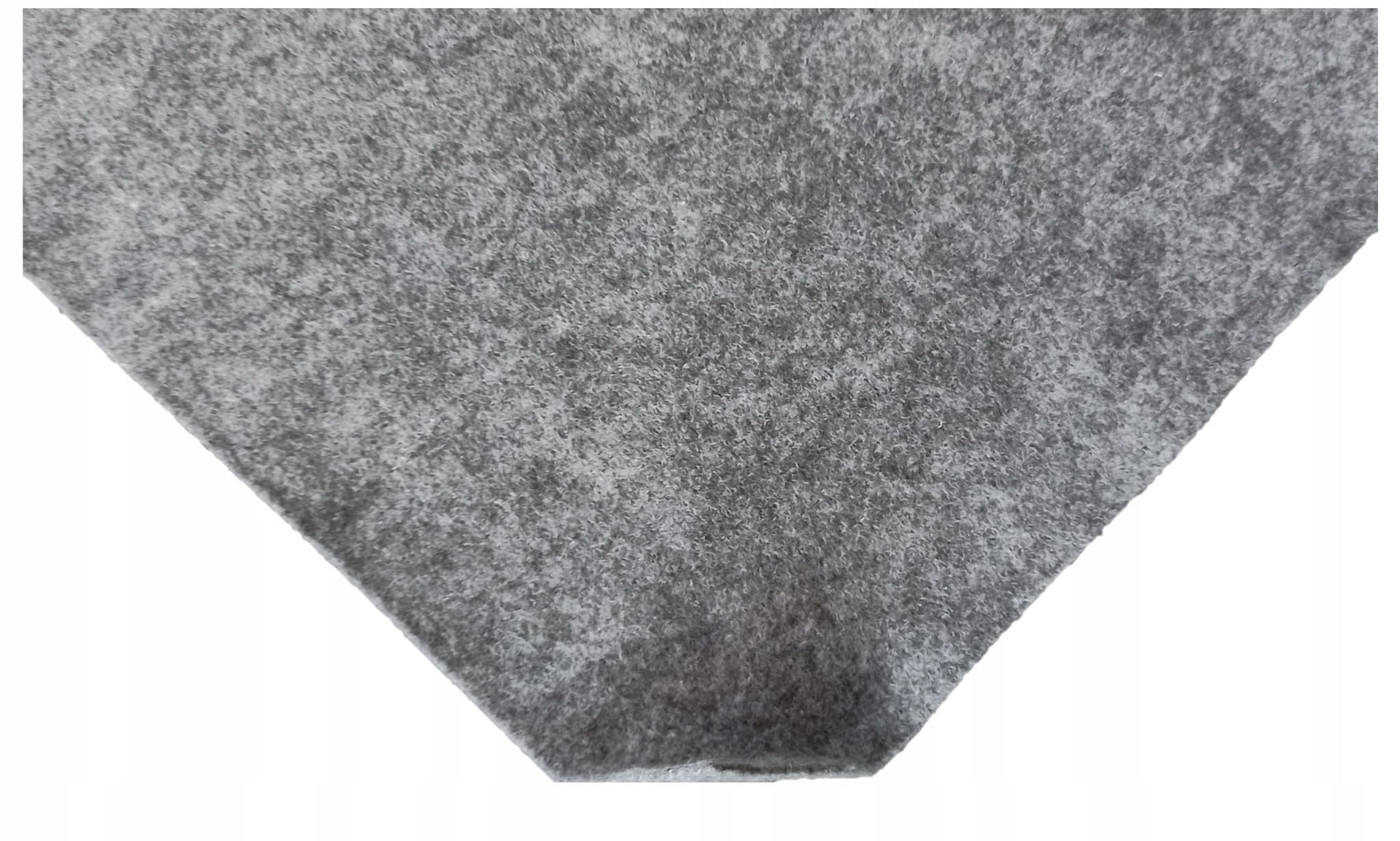 TAPHICEROS Rollo de tela de fieltro, gris, 500 cm x 150 cm, 2 mm, material de relleno, se vende por metros, tela para tapizar interiores para manualidades, bricolaje, automóviles, DIY