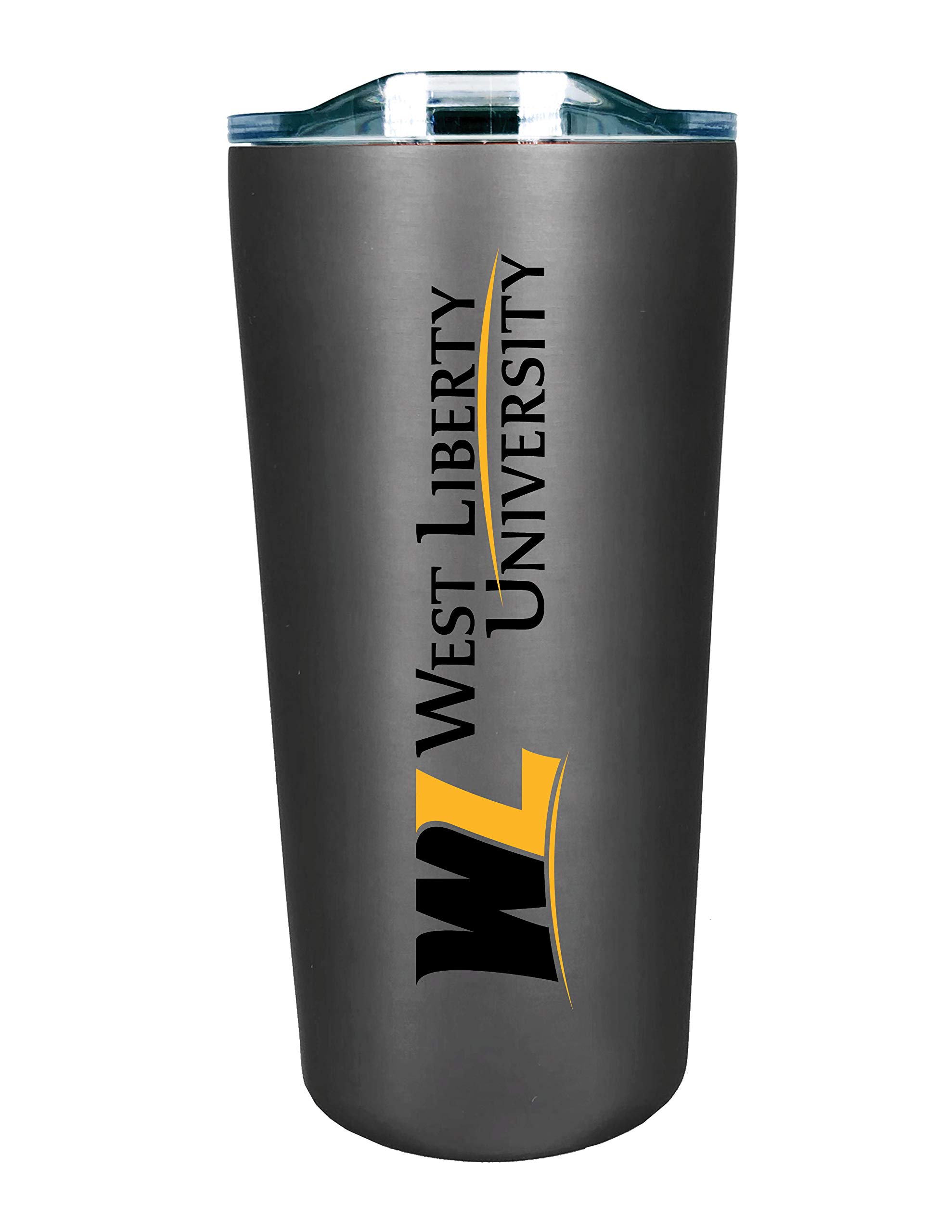 The Fanatic Group West Liberty University Double Walled Soft Touch Tumbler, Design-1 - Silver