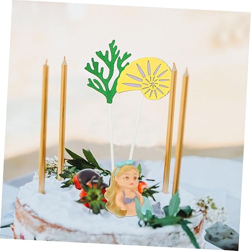Miniatura 9 de 1 Set Ocean Mermaid Birthday Cake Insert Sea Decor Ocean Decor Mermaid Decorations Mermaid Cake Mermaid Tails Mariposas Decorativas Para Pared Party