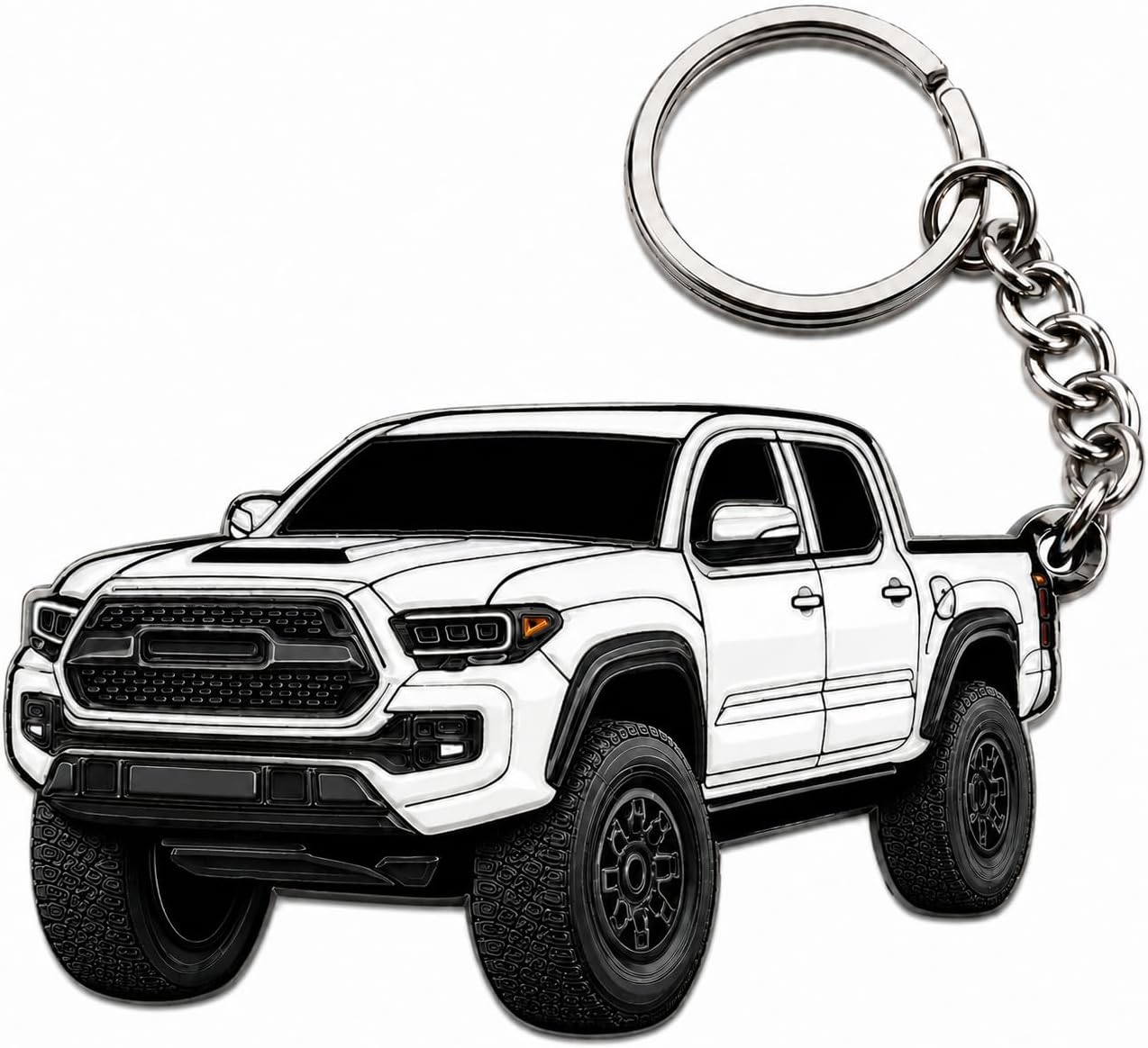 Tacoma Keychain - Tacoma Accessories 2016-2022 mods 2023 2024 Cool Key Chain Fob Cover 3rd gen Toy Truck
