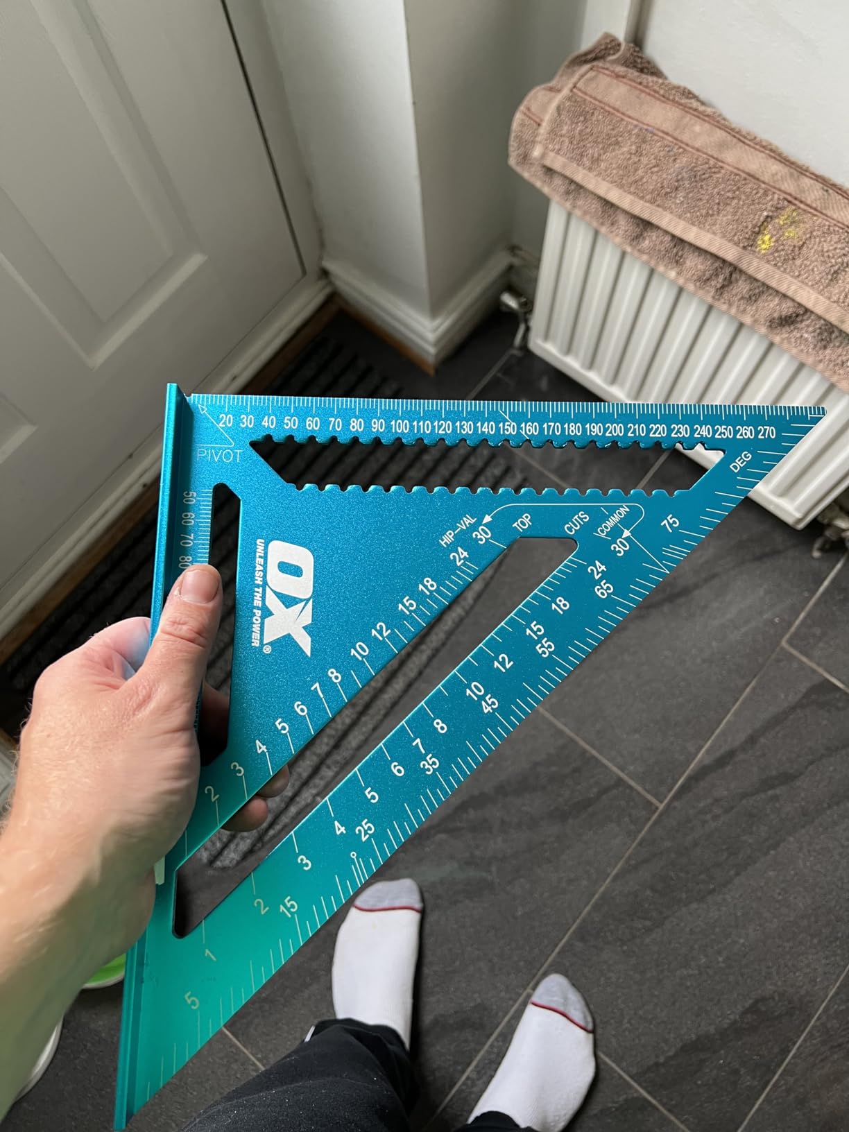 OX Tools Pro Aluminium Rafters Square Metric - 300mm : Amazon.co.uk ...