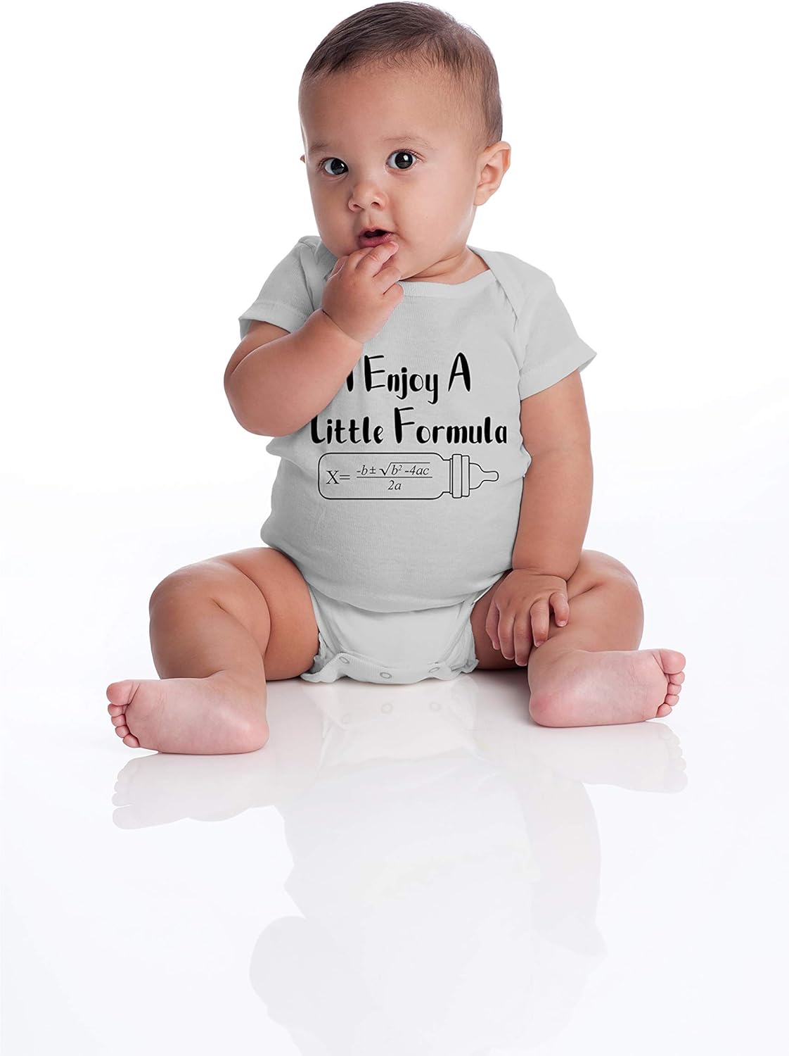 I Enjoy A Little Formula - Funny Baby Essentials Bodysuit Romper - Baby Boy Newborn Outfits - Image 4