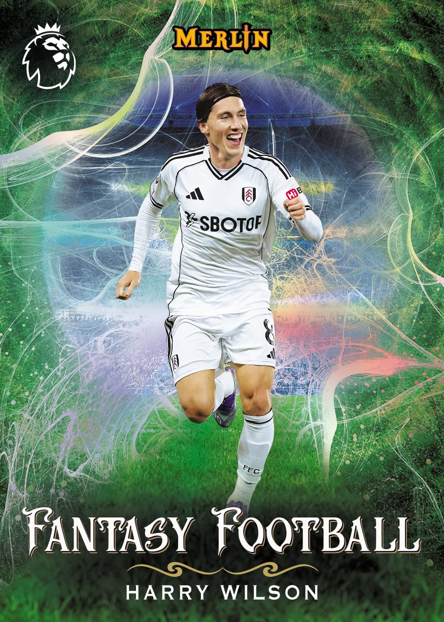 Topps Merlin Premier League 2026 - Boîte de valeur | 4 cartes par paquet, 7 paquets par boîte avec 1 numérotée parallèle par boîte