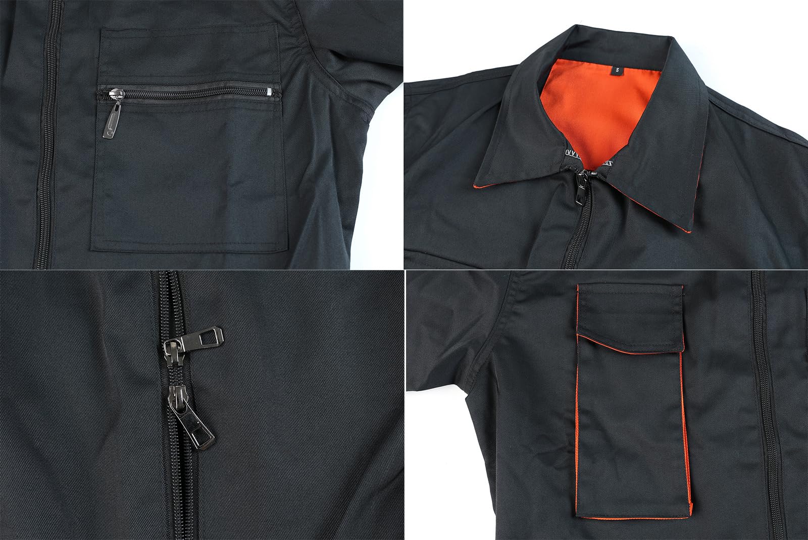 Tuta da Lavoro Uomo Abbigliamento da Lavoro Manica Lunga Tute da Lavoro Intere Unisex Blu da Lavoro per Magazzino Meccanica Costume