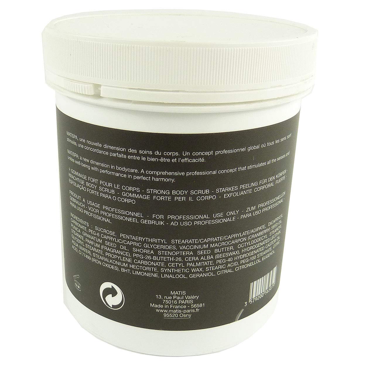 Matis Matispa 3 gommage pour le corps Body Scrub Exfoliante Corporal 500g