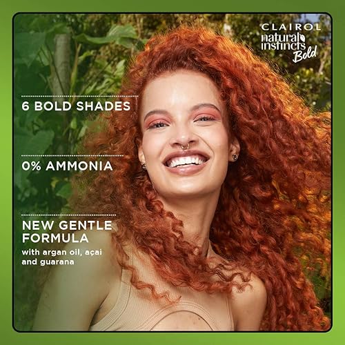 Miniatura 11 de Clairol Natural Instincts Bold - Tinte permanente para el cabello, BL28 Blue Black Colibri, paquete de 1 unidad