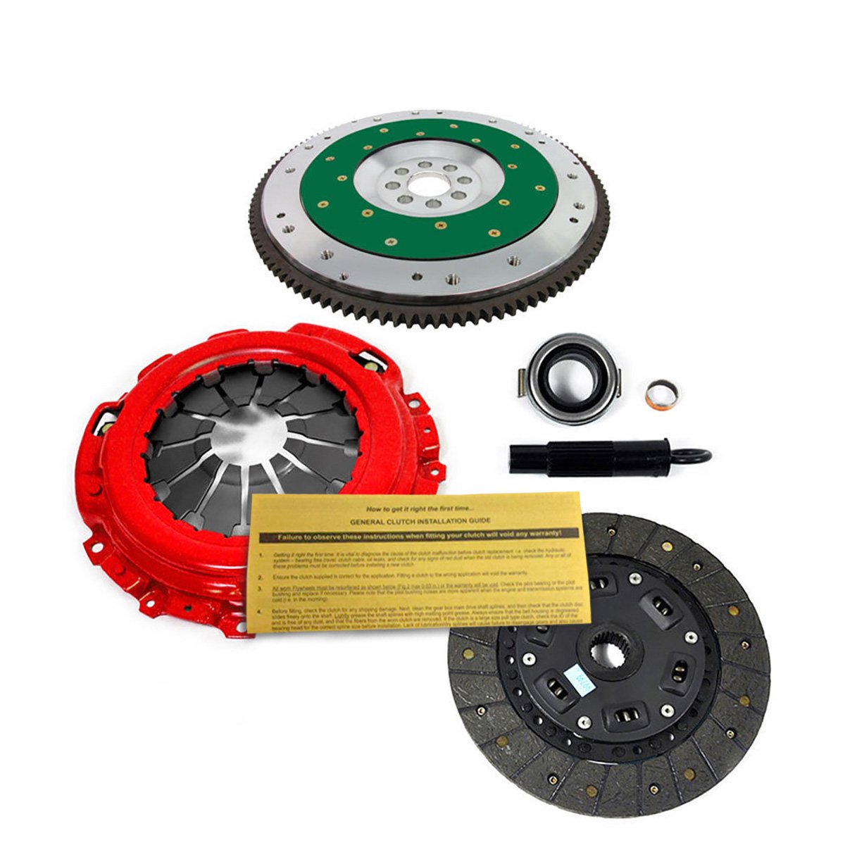 EFT STAGE 1 CLUTCH KIT+FIDANZA FLYWHEEL FOR ACURA RSX HONDA CIVIC Si K20A K20Z K24