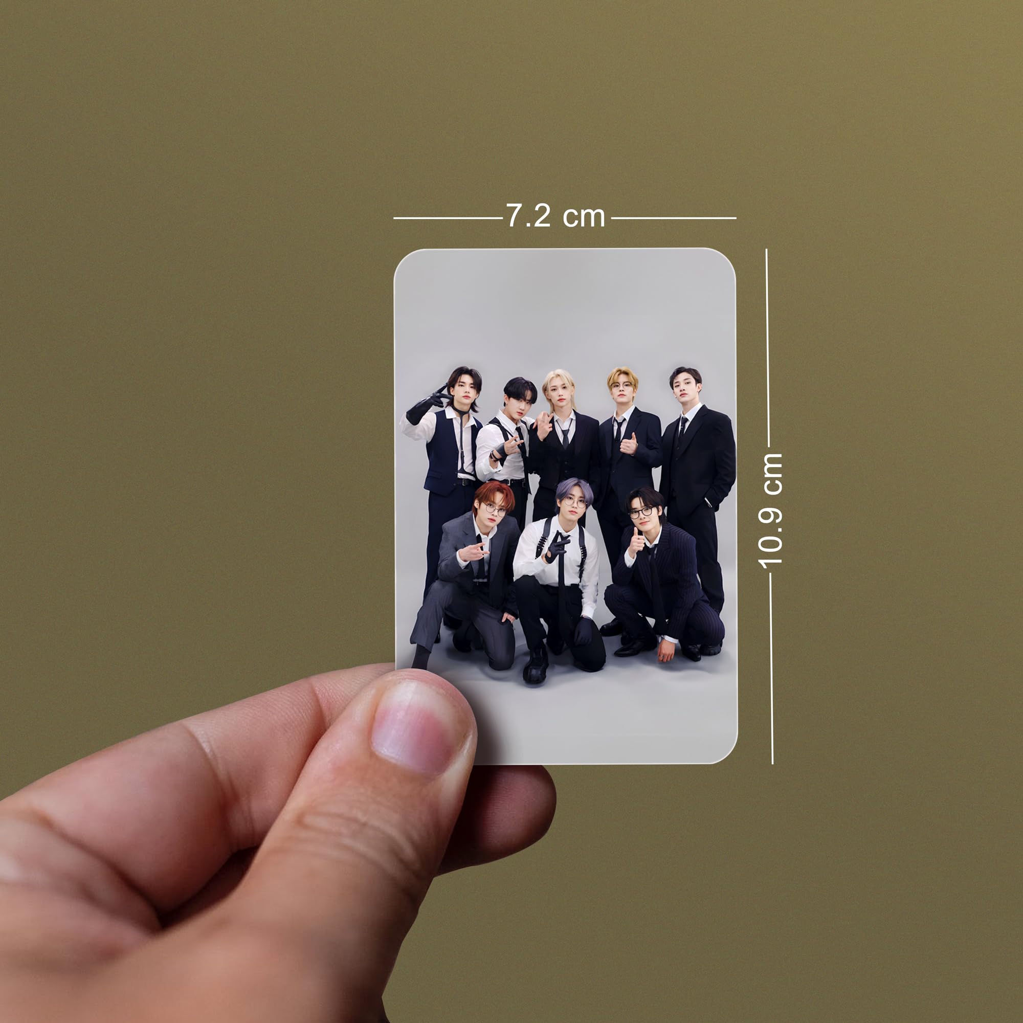 Stray Kids "Fanclub" Glossy Laminated Photocards (Set of 14+2 Freebies) 3