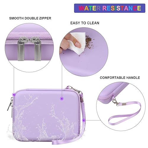 Miniatura 3 de Supmay Hard Carrying Case for RG406V RG405V Handheld Game Console, Retro Game Protective Case with Zipper Mesh Pocket for SD Card, USB Charging