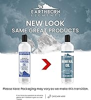 Vista 3 de Aceite mineral (8 onzas) de Earthborn Elements, Food & USP Grade, para tablas de cortar, bloques de carnicero, encimeras, utensilios de madera