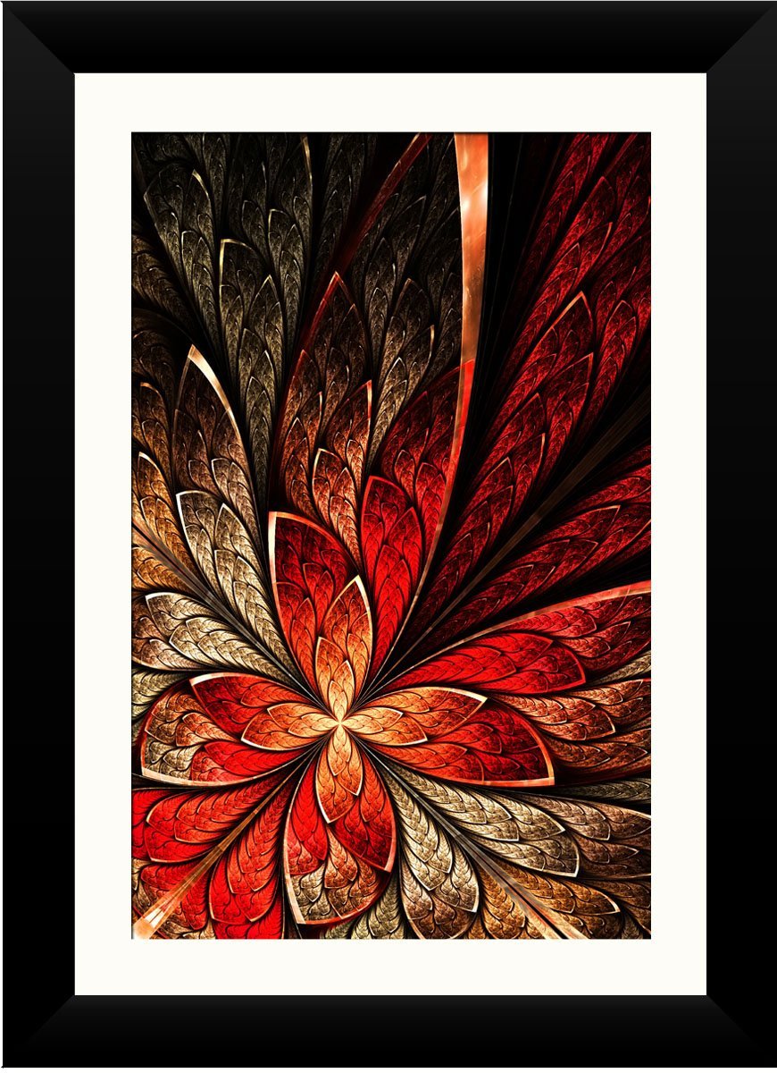 wallmantra Nature Scenary Framed Wall Painting/Synthetic Wood Wall