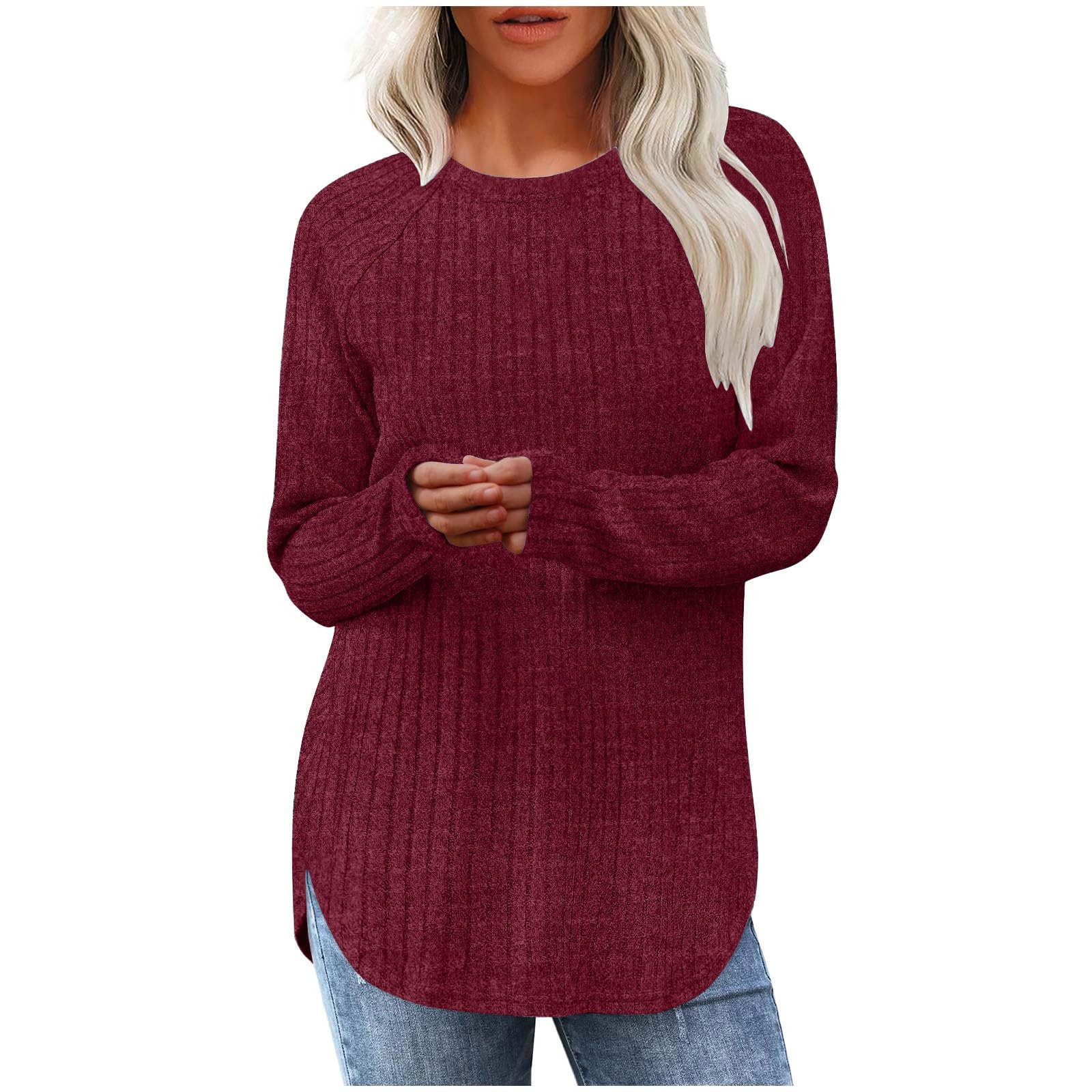 Tunic Pullover Spring Shirts Women Clothes Long Sleeve Shirt Woman Wear Fashion 2025 Trendy Travel Outfit Winter Tops
