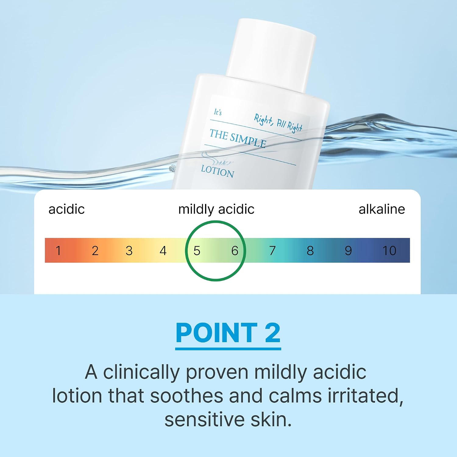 SCINIC The Simple Daily Lotion | Vegan Face Lotion for Sensitive and Irritated Skin | pH-Balanced Moisture Lotion with Madecassoside & Aloe Vera Leaf Juice | Korean Skin Care (4.9 fl.oz) image 5