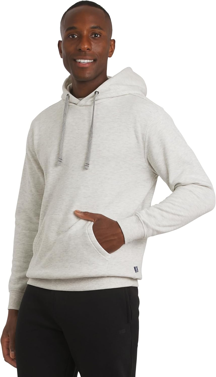 Chaps Men's Everyday Classic Casual Super Soft Fleece Midweight Hooded Sweater (S-2XL)