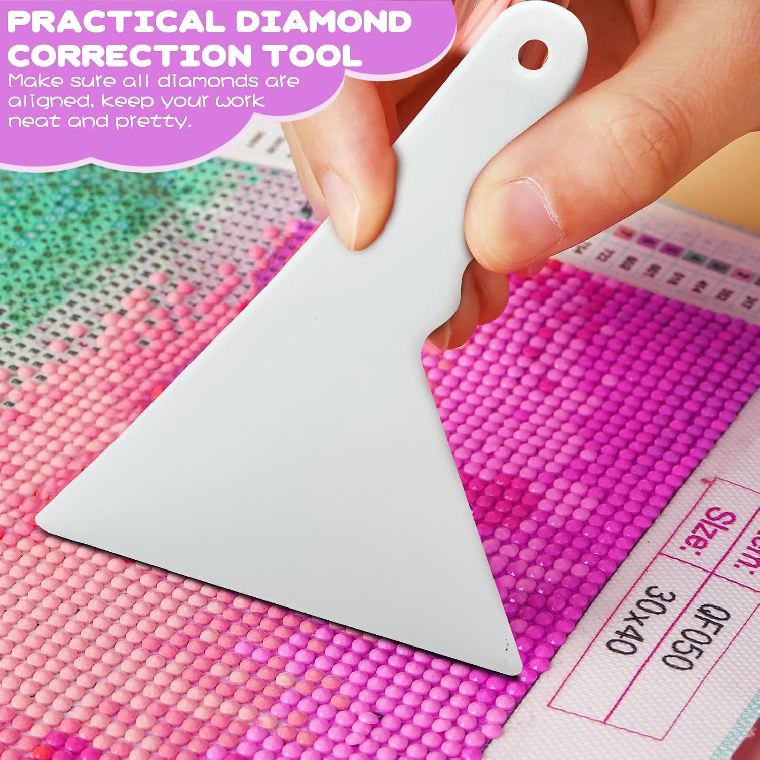 FJCTER 45PCs DIY Diamond Painting Tools and Accessories Kit for Kids Adults, Complete Diamond Art Tools with Diamond Art Pens Tweezers Glue Diamond Correction, Diamond Painting Accessories