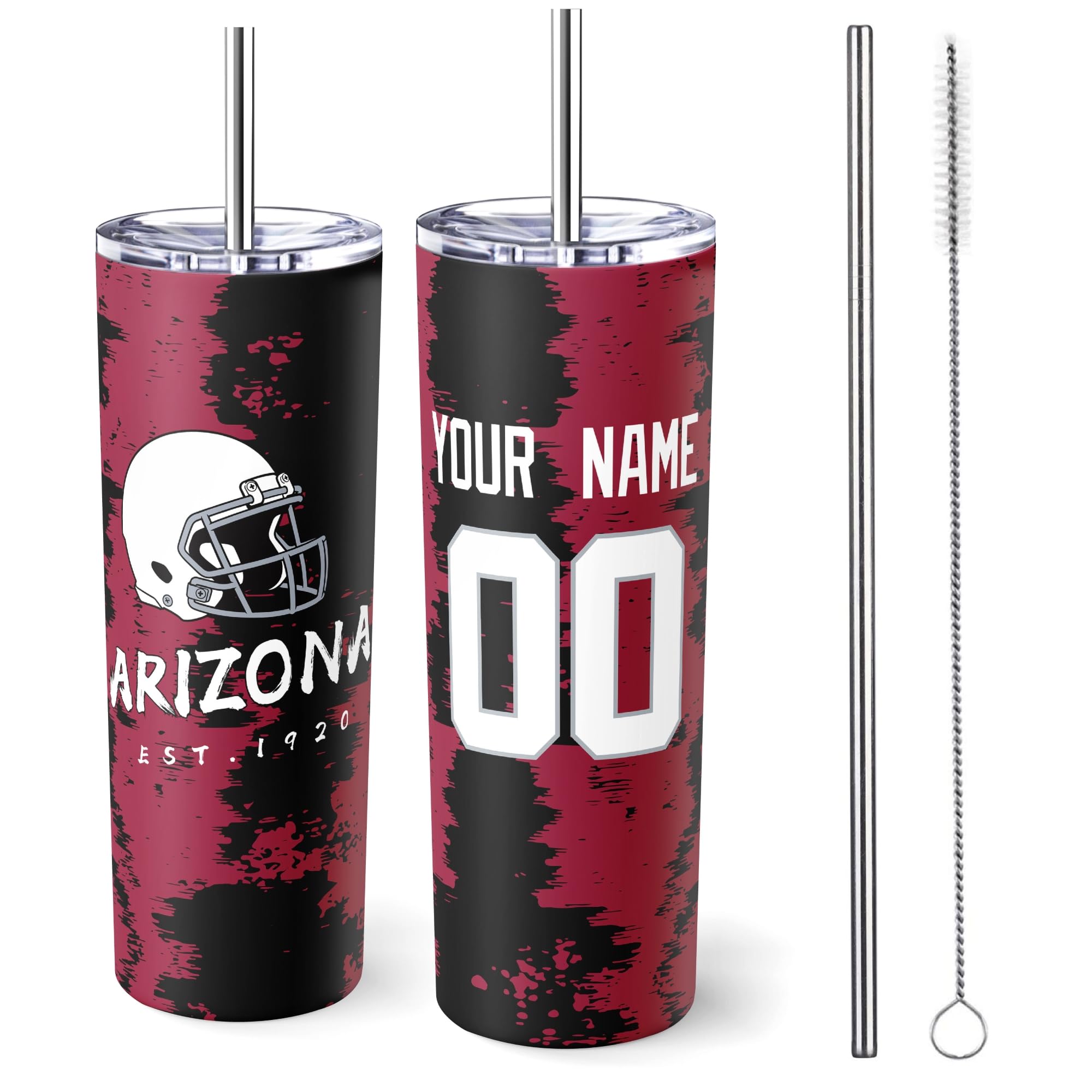 ANTKING Arizona Tumbler 20oz Travel Mug Custom Name Number Gift