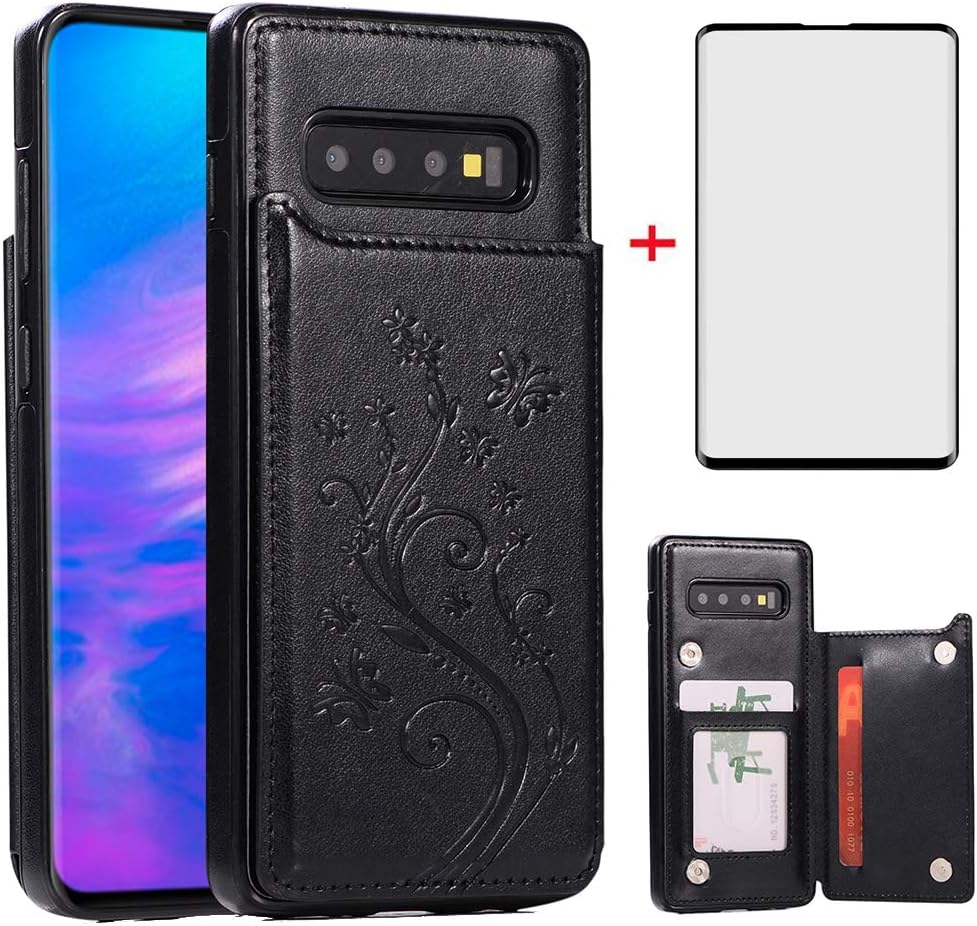 Screen Protector Leather Samsung S10 Case Samsung Galaxy S10 Plus