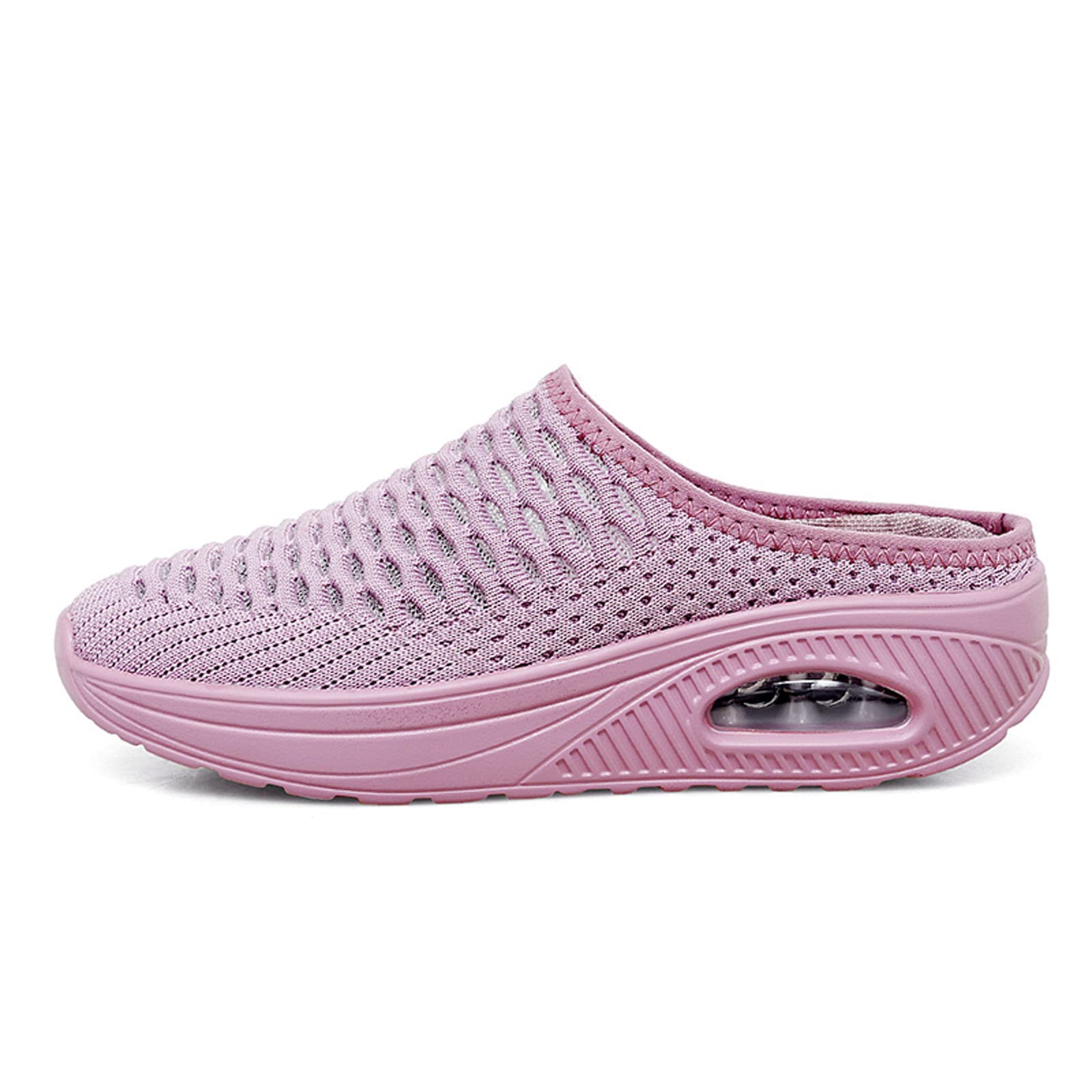 Meidiastra Damskie klapki chodaki lekka platforma z siatki pantofle kapcie buty ogrodowe buty plażowe wsuwane na co dzień trampki