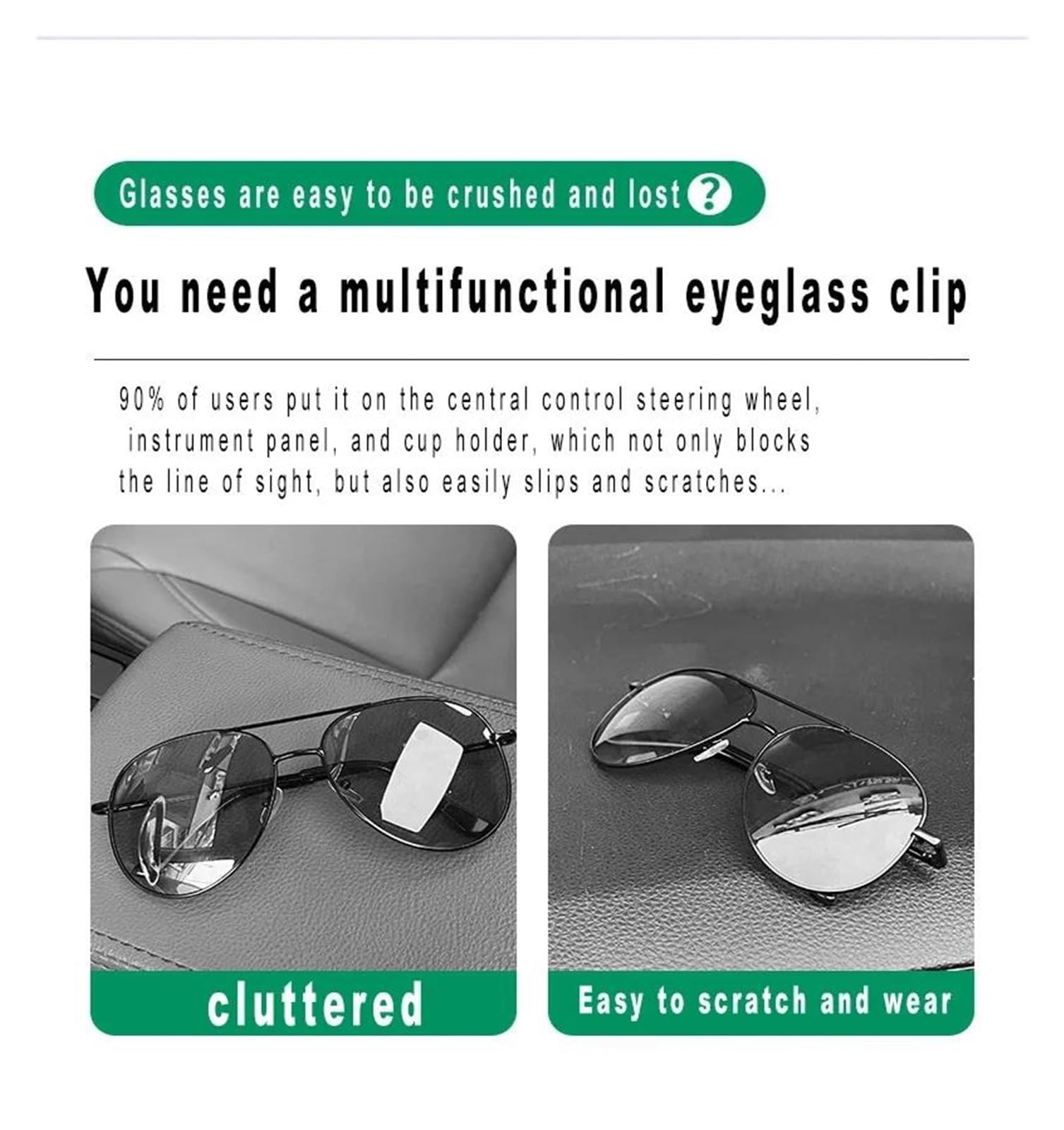 Clip Magnetico Gafas Coches Soporte para gafas de coche con clip para guardar gafas para Chery para Jetour X70 X90 Plus X70SM(Pink)