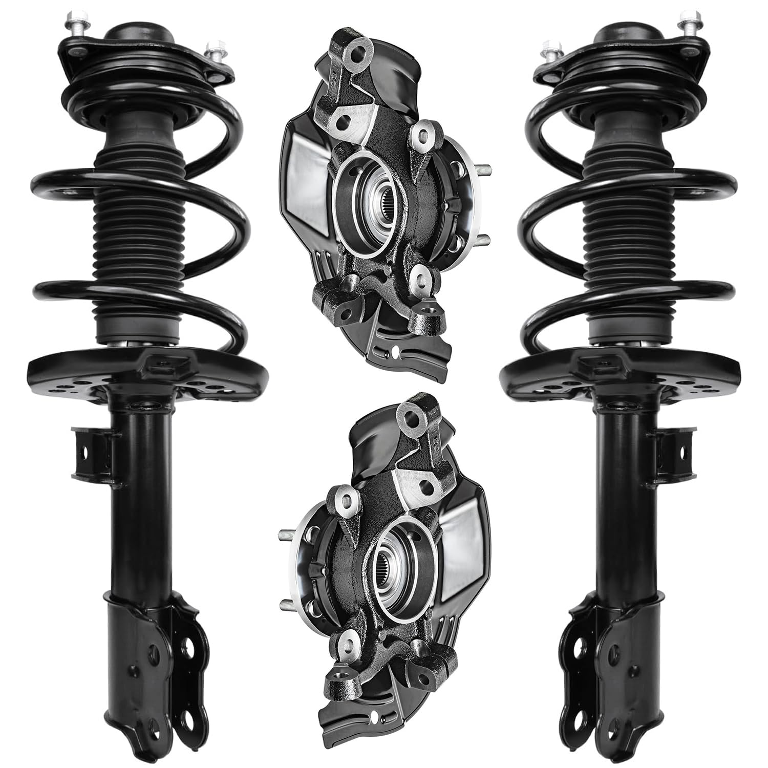 Detroit Axle - 2.0L Front Struts &amp; Loaded Knuckle Kit for 2011 Kia Optima