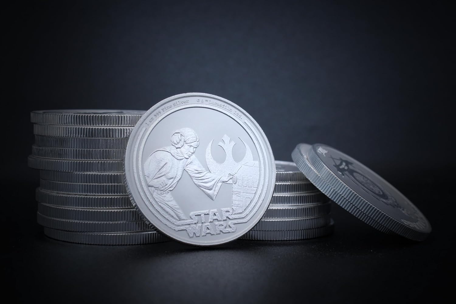 2025 1 oz Niue Silver Star Wars Princess Leia Coin Brilliant Uncirculated with Certificate of Authenticity $2 Seller BU