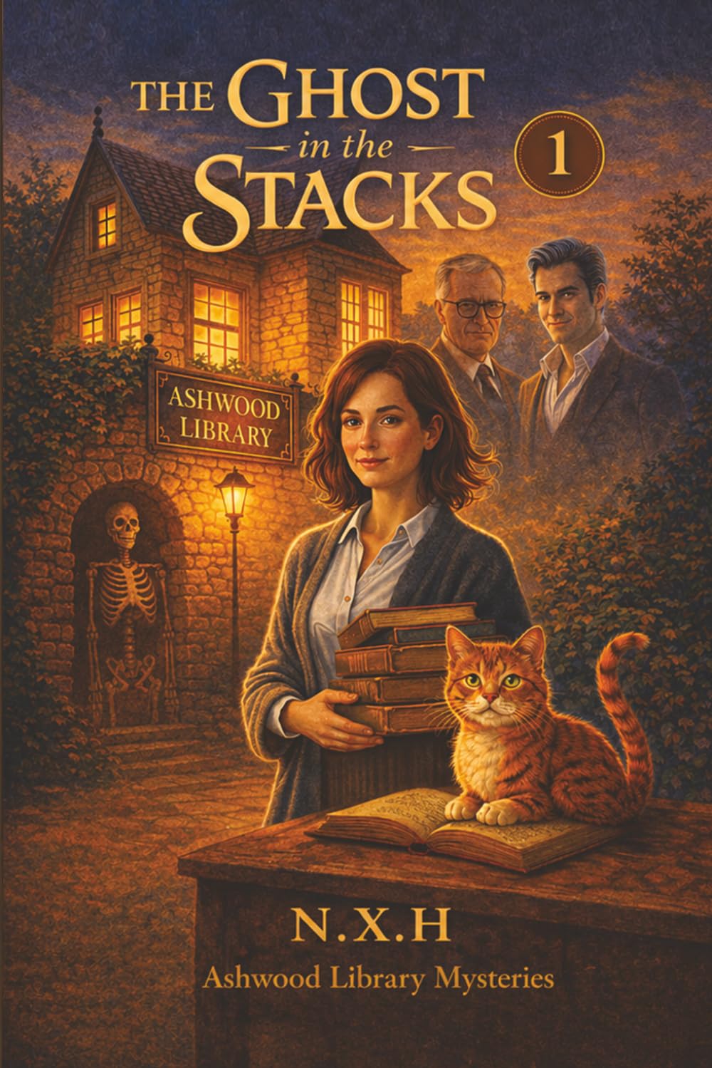 The Ghost In The Stacks: Ashwood Library Mysteries (Book 1)
