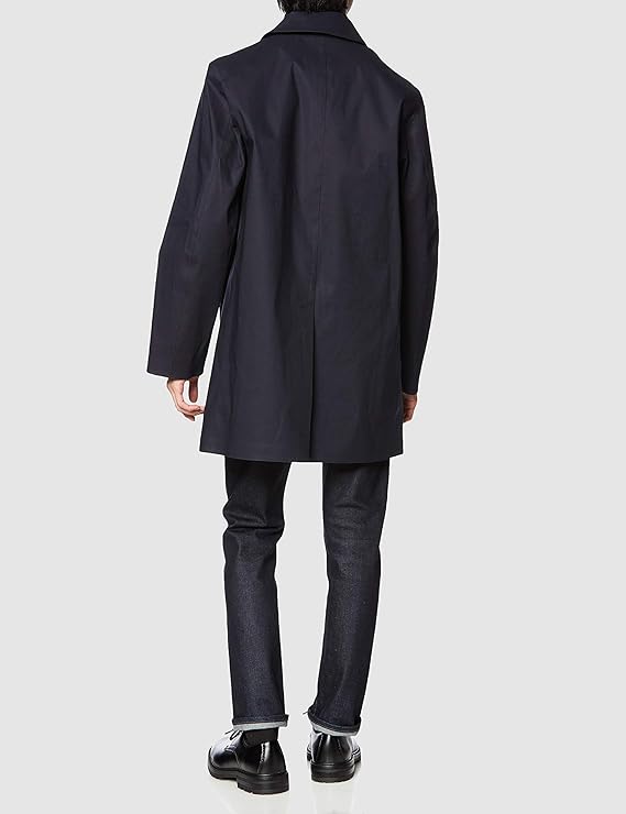 Amazon | [マッキントッシュ] ステンカラーコート DUNOON メンズ NAVY