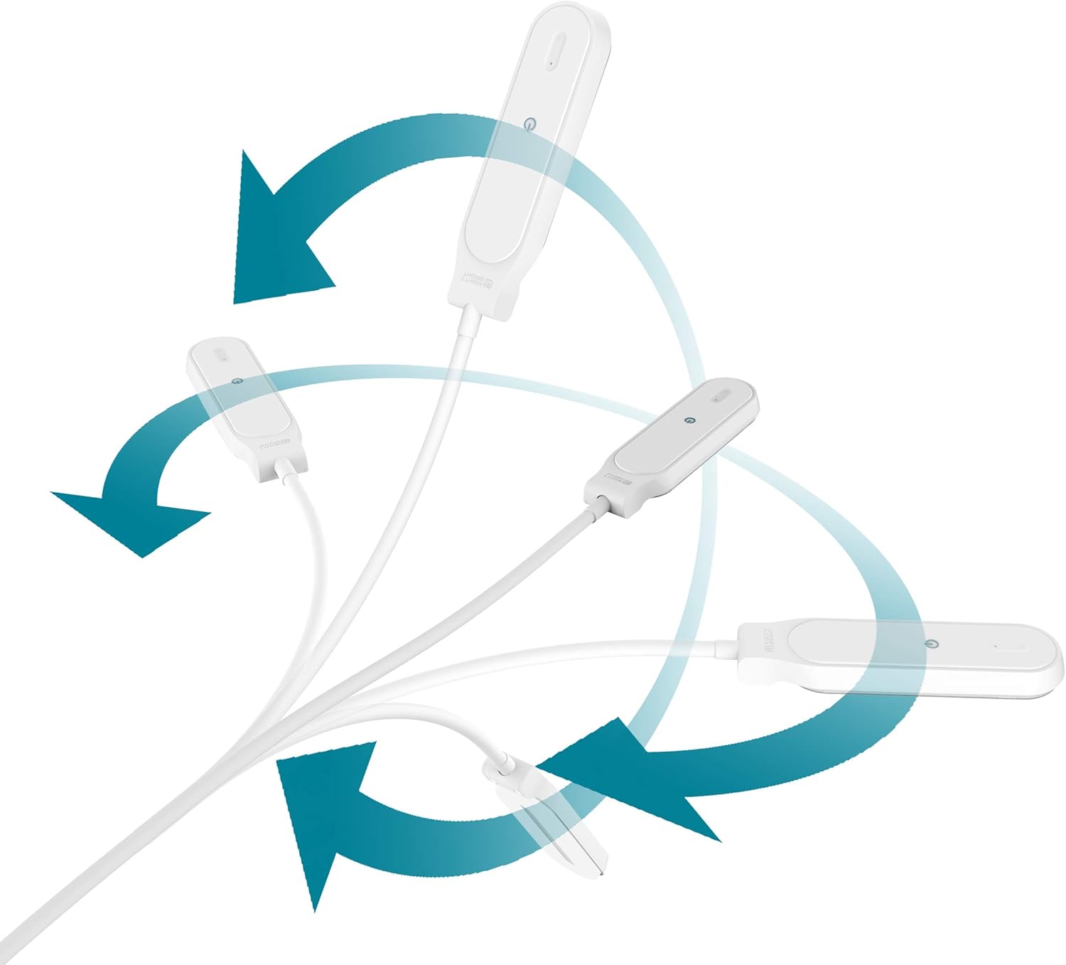 Exсluѕіvе Sресіаl The Original Mighty Bright Rechargeable LED Crafting Light, 72 Color-Adjustable LEDs from Warm Eye-Care Light to Bright-White Light, Extra Bright Dimmable Lamp, 7Hr Battery Life, 6’ Charging Adapter