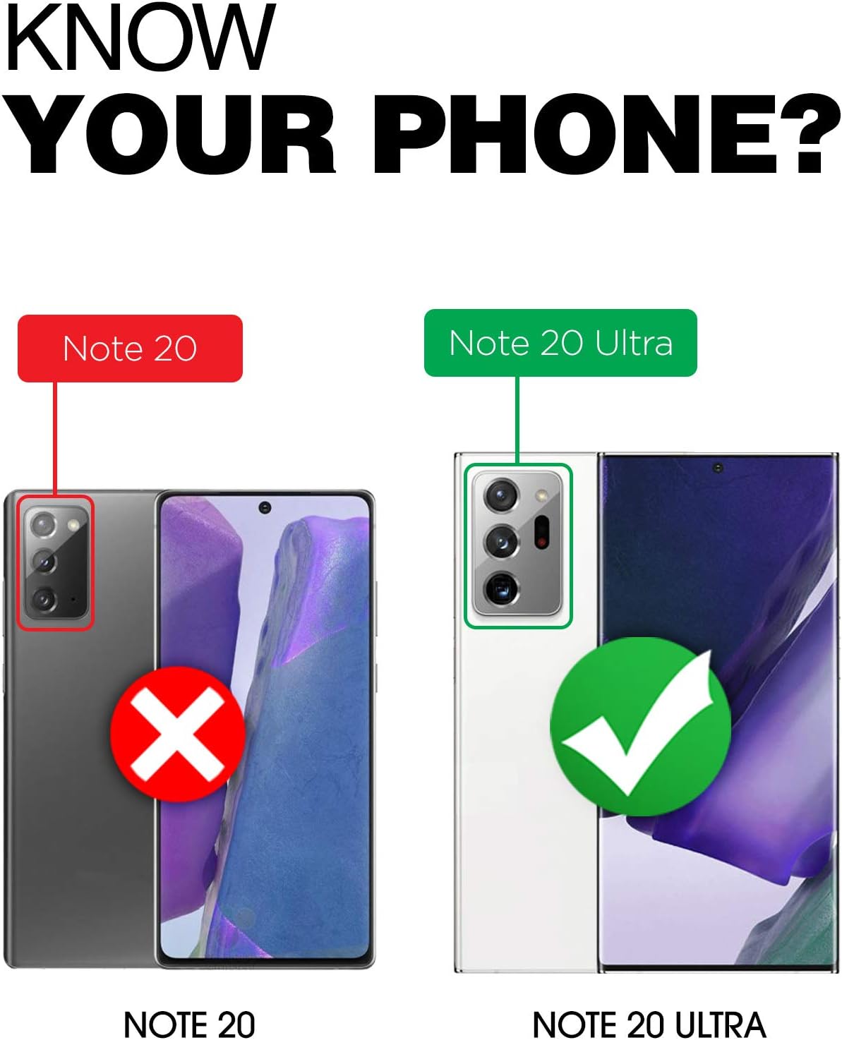 Encased Galaxy Note 20 Ultra Belt Clip Case (2020 DuraClip) Slim Cover with Holster for Samsung Note 20 Ultra Phone - Black - Image 2