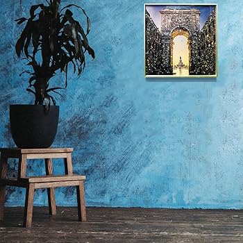 クリスタルアート アーチ型景観 41x41cm Amazon.co.jp: クリスタルアート アーチ パネル 41x41cm 写真