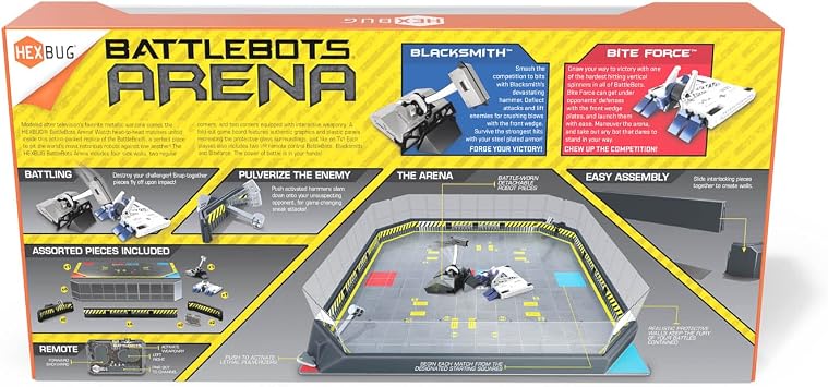 HEXBUG BATTLEBOTS Arena Bite Force and Blacksmith