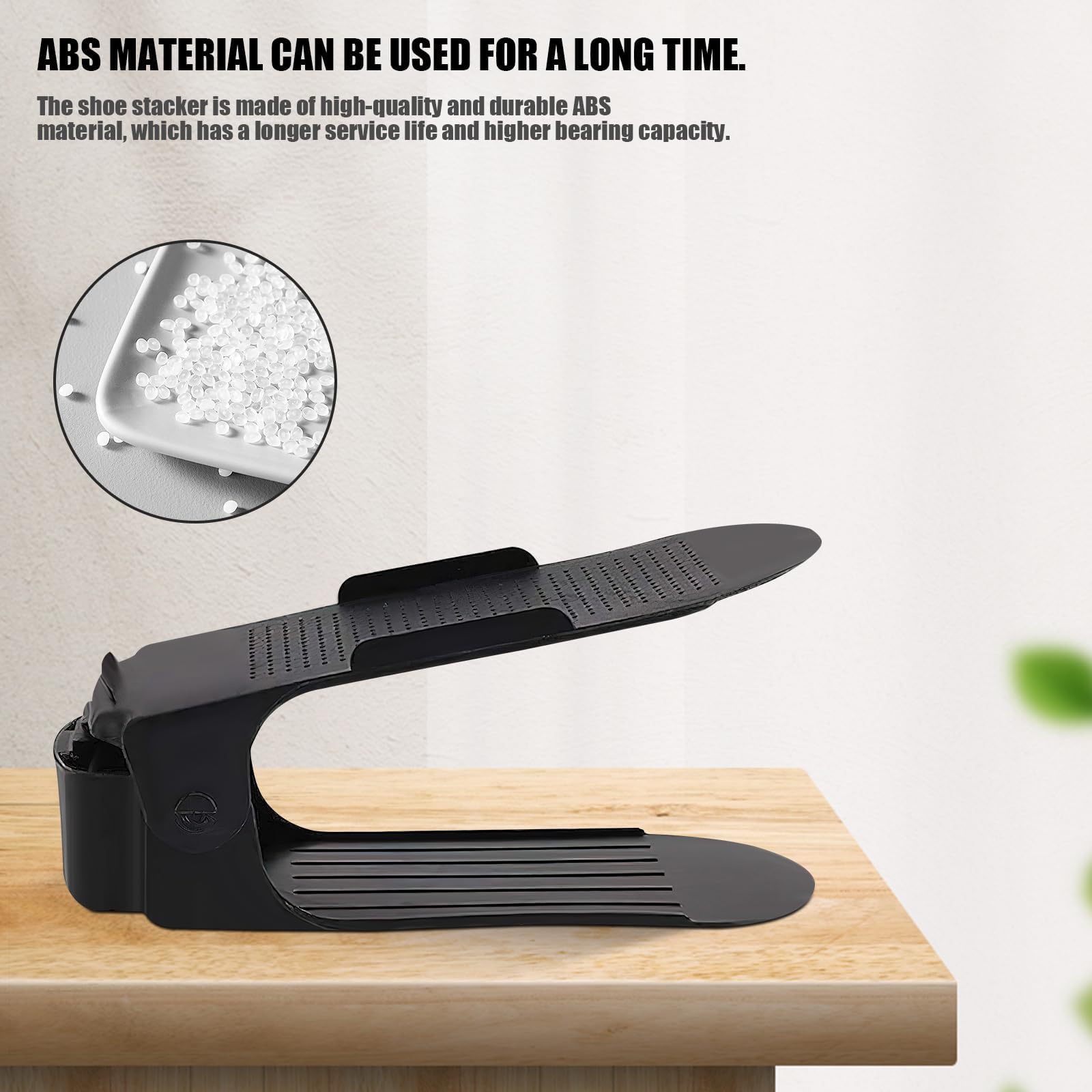 Organizzatore Per Scarpe A Doppio Strato - 4 Pezzi Antiscivolo - Portascarpe Salvaspazio Per Armadio E Camera - Foto 9