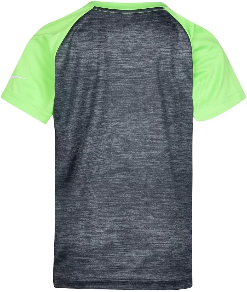 Nike Little Boys Dri-Fit Logos Active Tee (B(86J147-023)/W, 4 Years)
