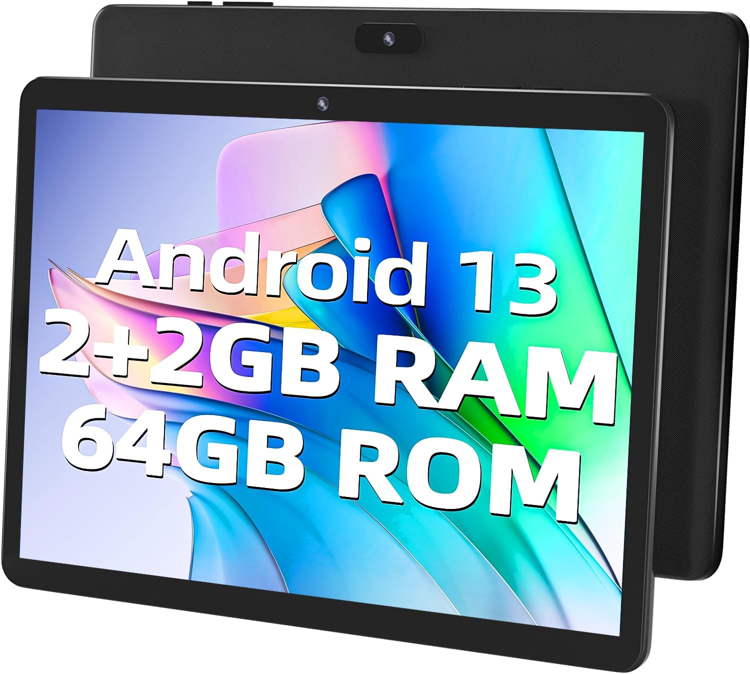SGIN 10.1 Inch Tablet Android 13, 2GB RAM(Expandable 2GB) 64GB Storage, 800x1280 IPS Display, A133 Quad-core-A53MP Processor, WiFi, Bluetooth, Type-C, 5000mAh Battery