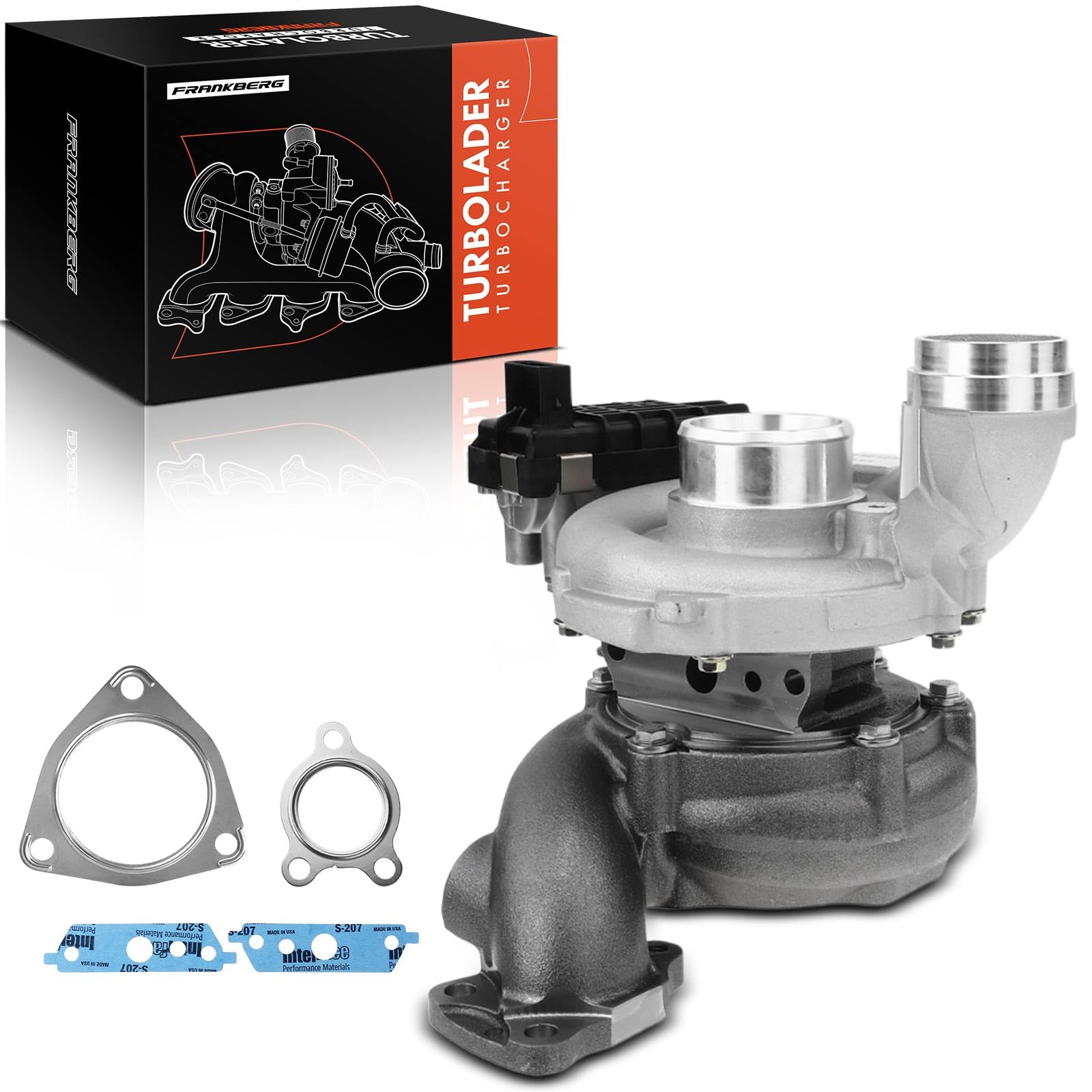 Frankberg Turbocompressore 7576080001 | Compatibile con: Vitobus W639, Viano W639, Sprinter 35-T Box B906, Classe G W461, 300 C Touring LE LX
