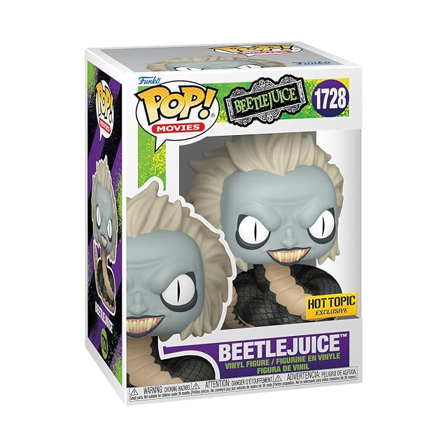 Foto 3 de 3 de Funko Beetlejuice Figura Vinilo Beetlejuice 1728 Sin clasificar Pop! Standard PVC