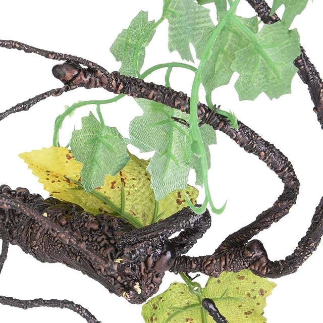 Foto 5 de 7 de Reptiles Artificiales Vine Flexible Bend-A-Branch Jungle Vines Escalador Selva Forest Bend Rama Pet Terrario…
