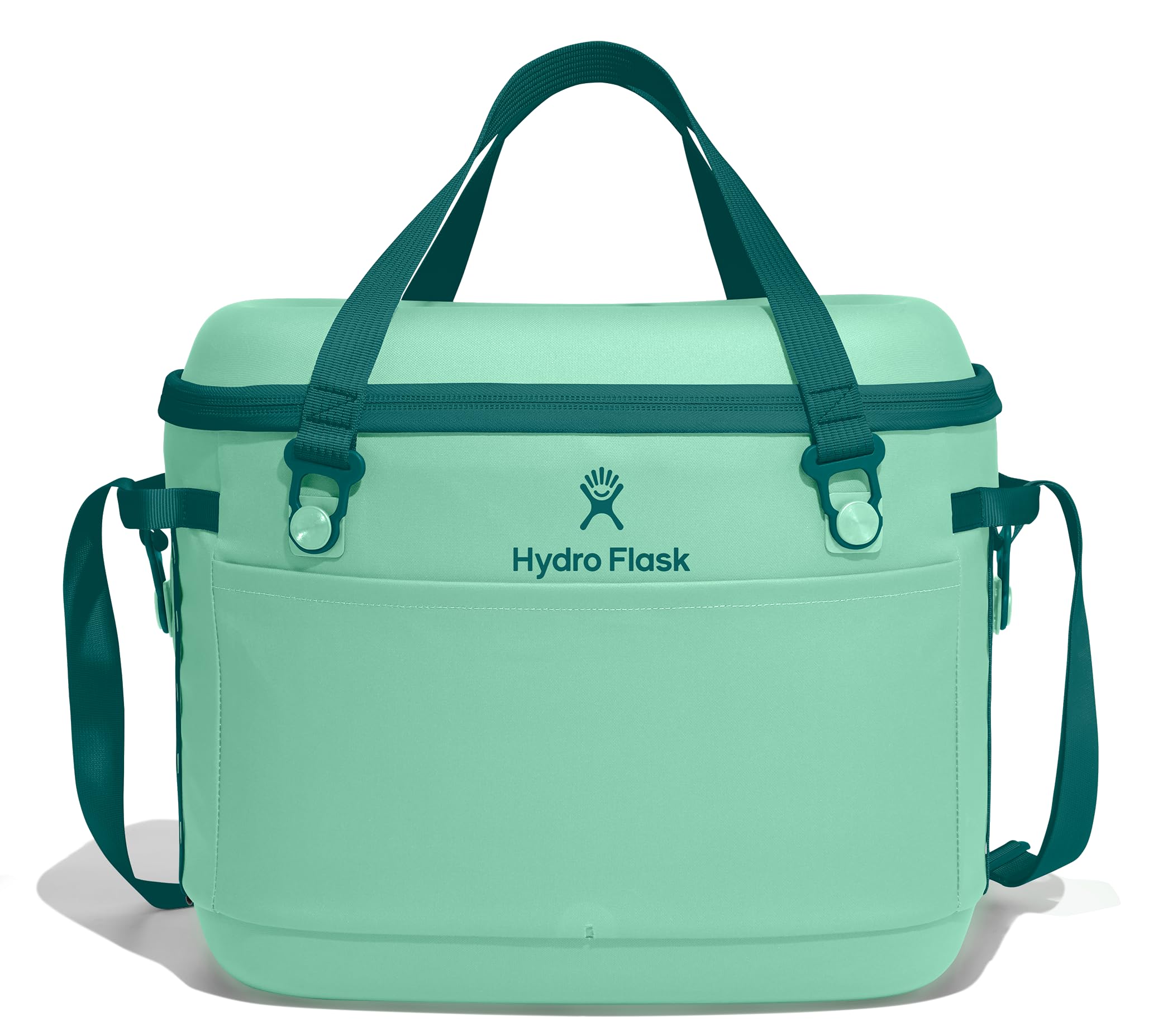 Hydro Flask Carryout Cooler - Insulated Portable Soft Cooler - 30 L Capacity in Mermaid Green