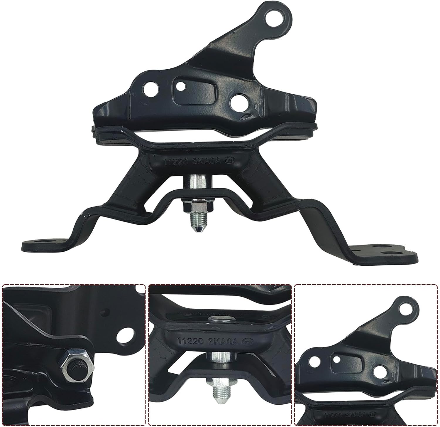 Engine Motor and Transmission Mount Kit Compatible with 2009-2014 Murano 3.5L V6 Engine AWD Transmission, OE A7394 112703JA0B A7391HY 113201AA1A A4365HY 112103KA0A A4373 6PCS