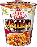 Kit 3un Macarrão Instantâneo Cup Noodles Costela 68g